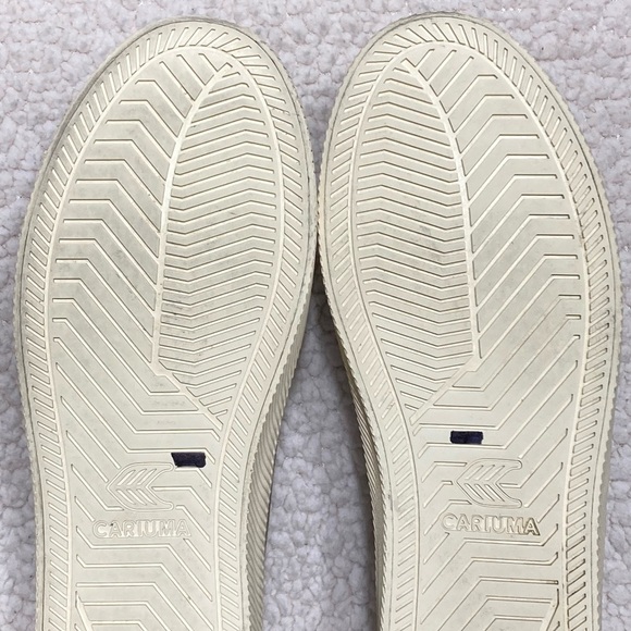 Cariuma Mens OCA Mystic Grey Canvas Low Lace Casual Sneakers Shoes Size US 9.5 - Picture 9 of 11